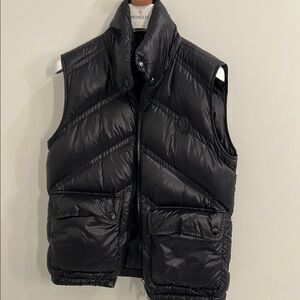 Moncler Black Puffer Vest for Women